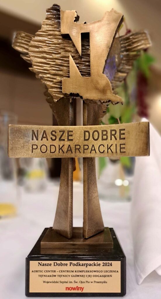 statuetka za nagrodę główną w konkursie Nasze Dobre Podkarpackie