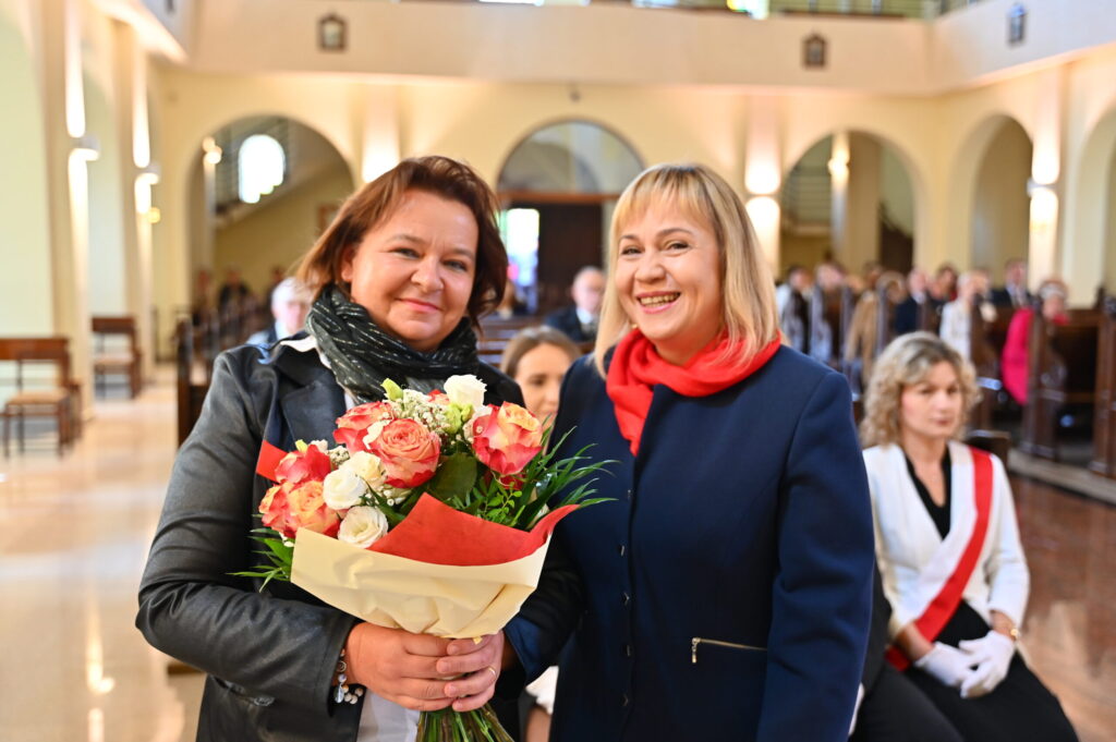 dyrektor szpitala z prelegentką