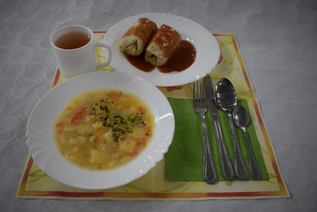 gołąbki, zupa