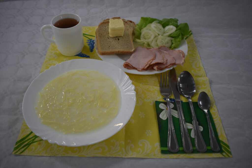ogórek, masło, szynka