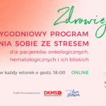 plakat zachęcający do udziału w programie, informacje zawarte w artykule