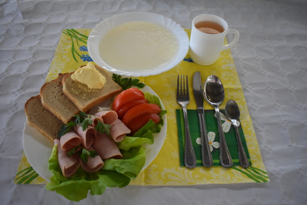 papryka, masło, szynka