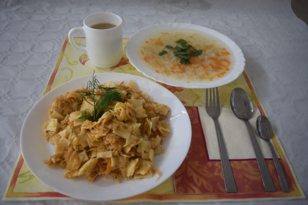 zupa, łazanki
