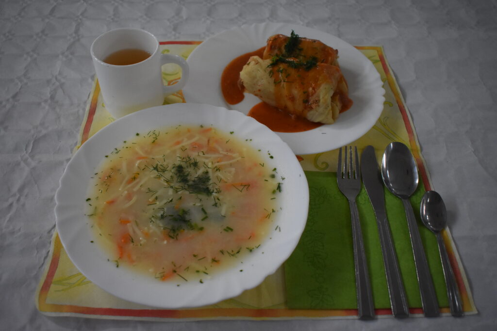 gołąbki, zupa
