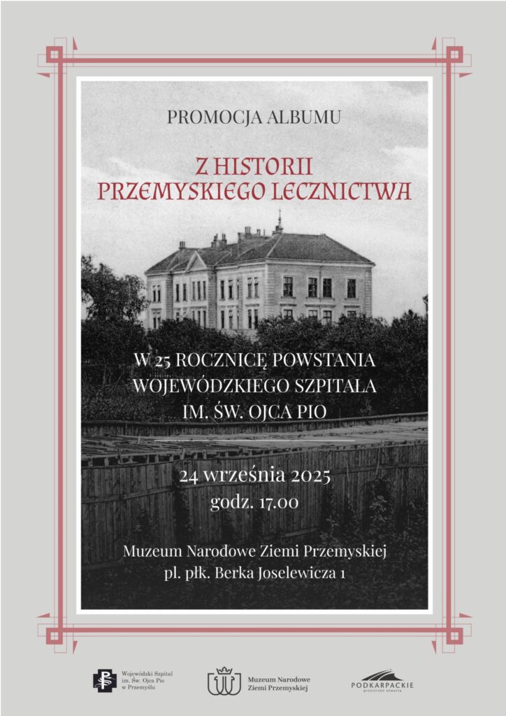 plakat promujący wydarzenie, na zdjęciu okładka albumu, pozostałe informacje w treści artykułu