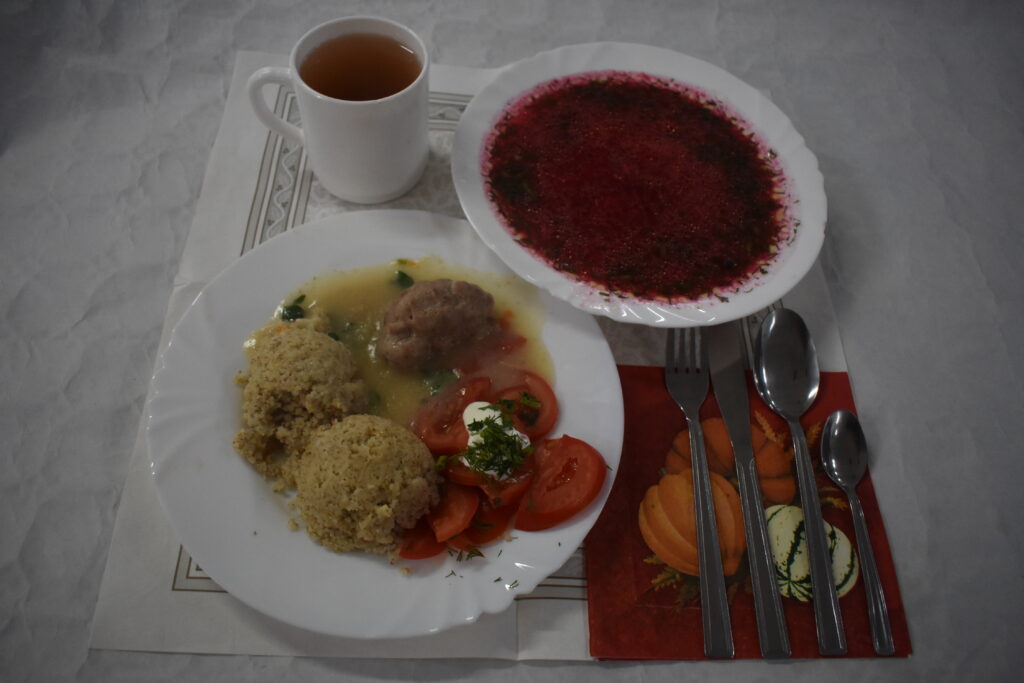 barszcz, kasza jęczmienna