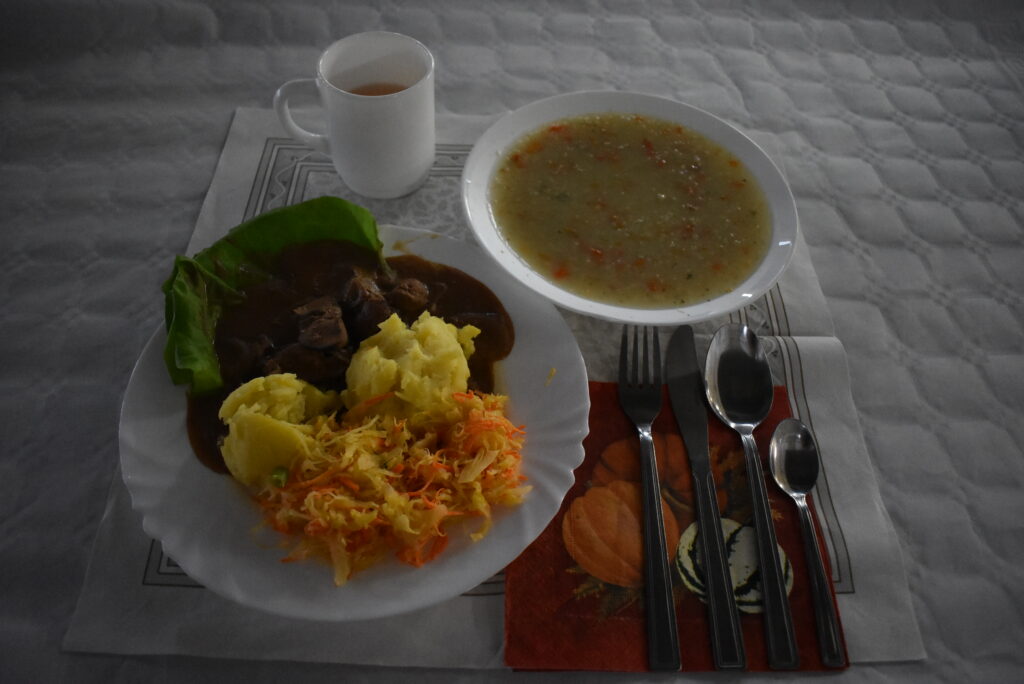 wątróbka, ziemniaki, zupa