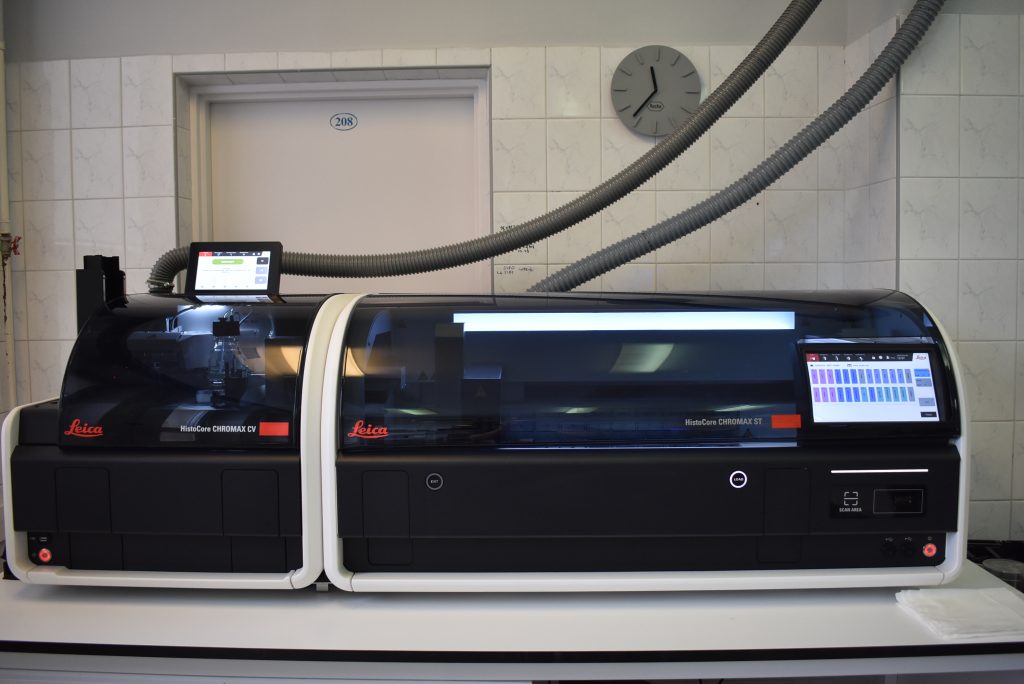 urządzenie w Zakładzie Patomorfologii