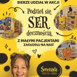 plakat promujący akcję z napisem Podziel się SERdecznością