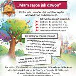 plakat promujący konkurs, informacje zawarte są w artykule