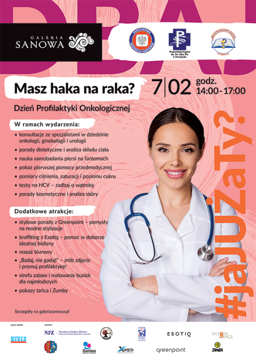 plakat promujący akcję, informacje zostały zawarte w artykule